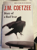 Coetzee, J M  Diary of a Bad Year