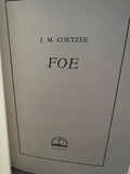 Coetzee, J M.    Foe