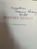Heaney, Seamus. Sweeney Astray SIGNED