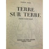 Tzara, Tristan. Terre sur Terre. Limited Edition - TC Books
