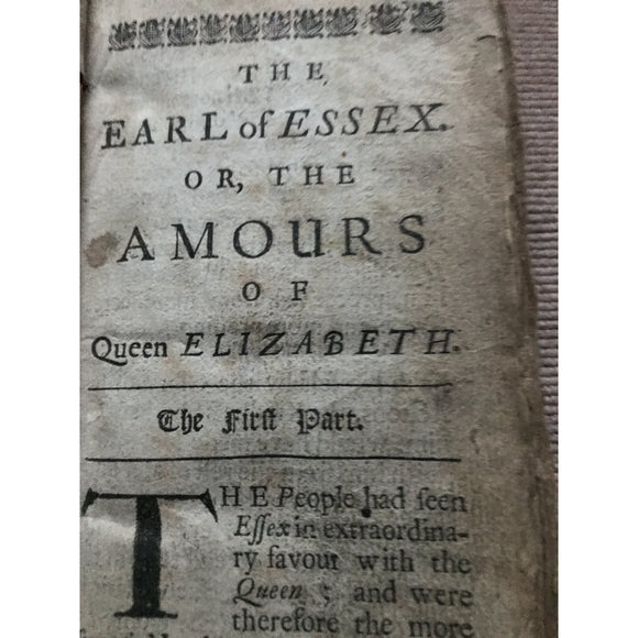 Anonymous The Secret History of the Most Renowned Queen Elizabeth and the Earl of Essex - TC Books